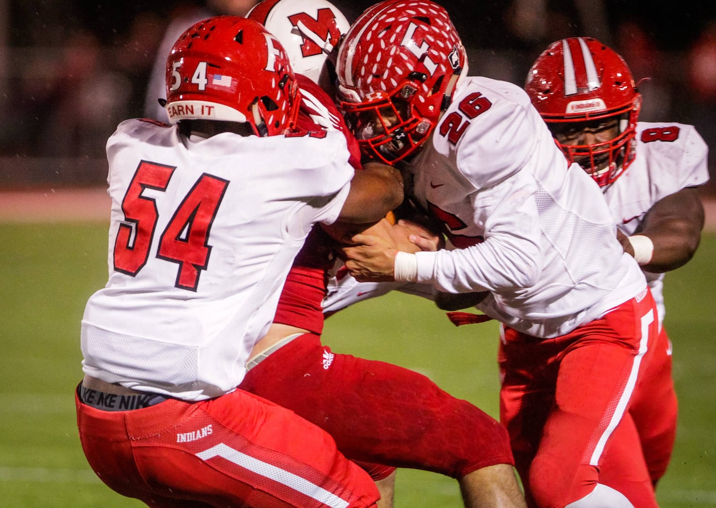 Fairfield vs Milford playoff football