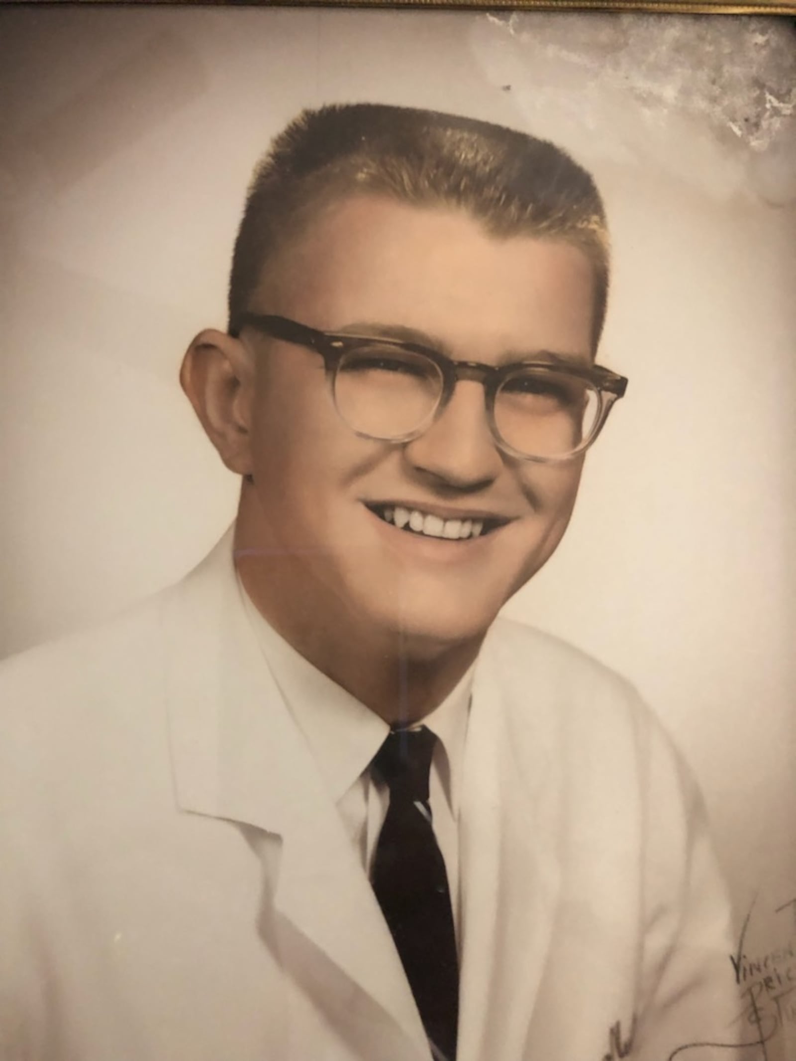 Dr. Gerald Nieters wrote a book about his experiences as a medical officer in Vietnam. "Cryless" is available on Amazon.com and proceeds support veteran causes. Pictured is Nieters while at medical school at St. Louis University. PROVIDED