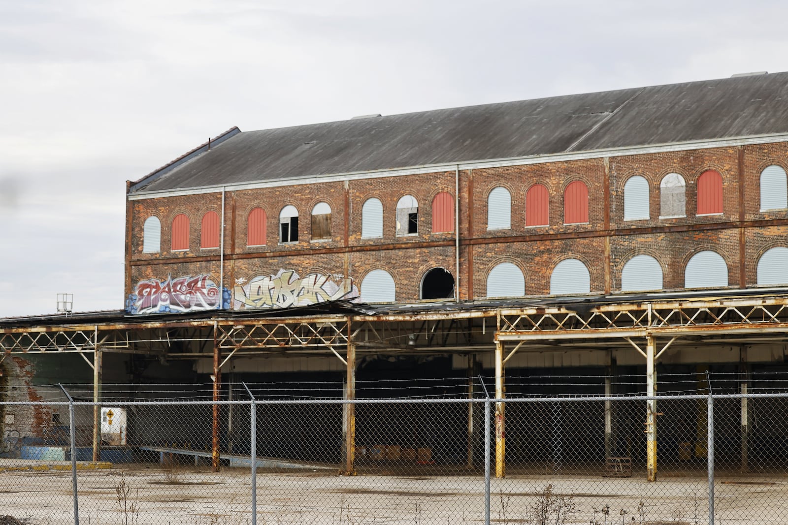 Hamilton City Council on Wednesday, Dec. 8, 2021, authorized the purchase of the 8.3-acre former Beckett Paper Co. site for $1.5 million. Council also is considering selling 6.7 acres to a developer for $1 in exchange for the company spending $50 million to build a 250-apartment complex. The city hopes to develop the remaining parts of the Beckett property in other ways. NICK GRAHAM / STAFF