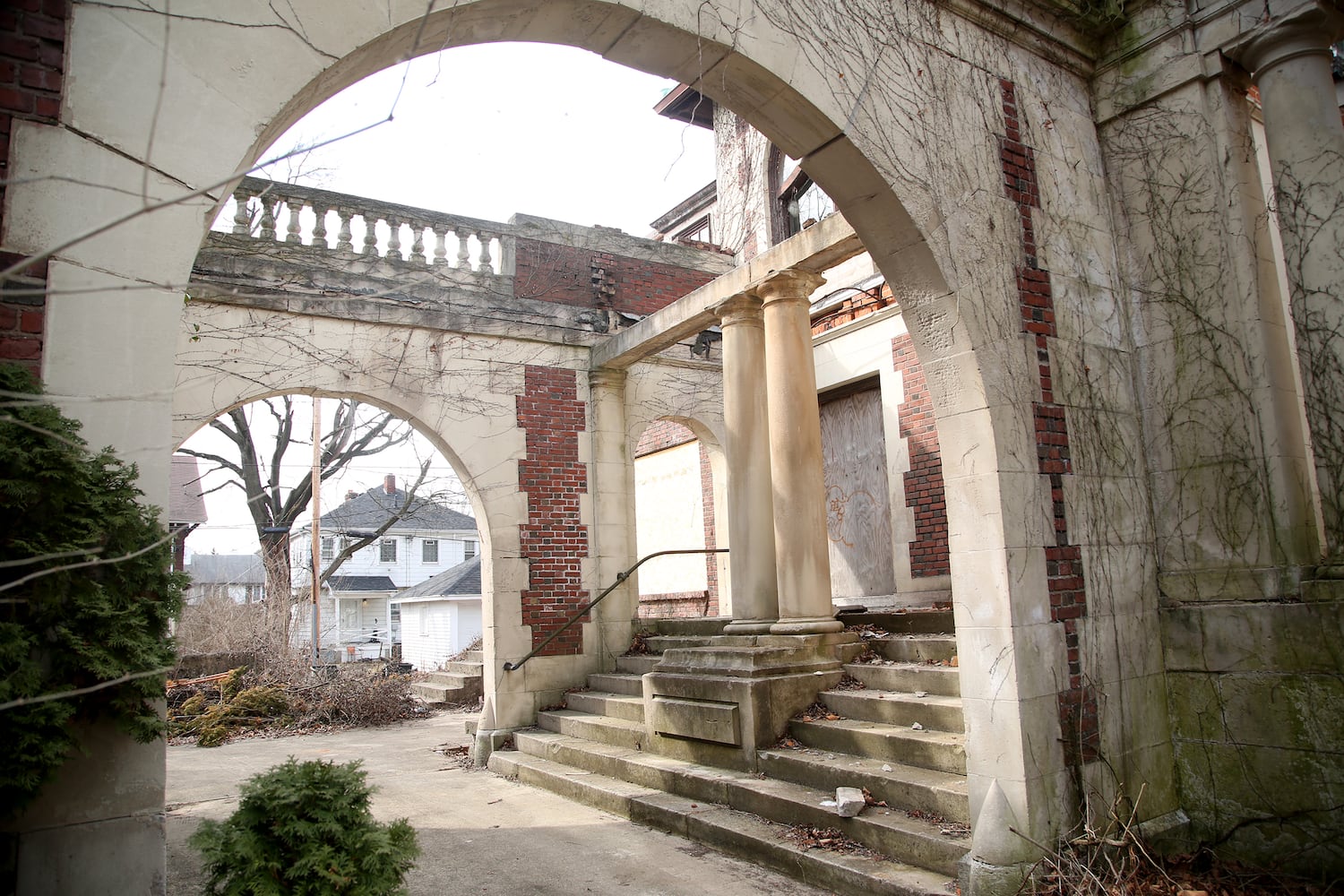 PHOTOS: Vacant for a decade, the elegance of Dayton’s Traxler Mansion is still recognizable