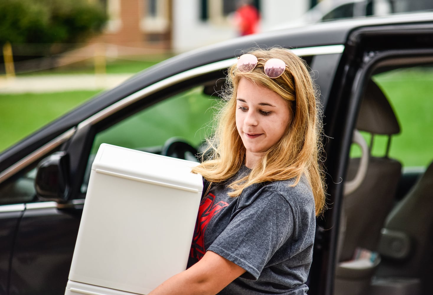 Move-In day at Miami University in Oxford