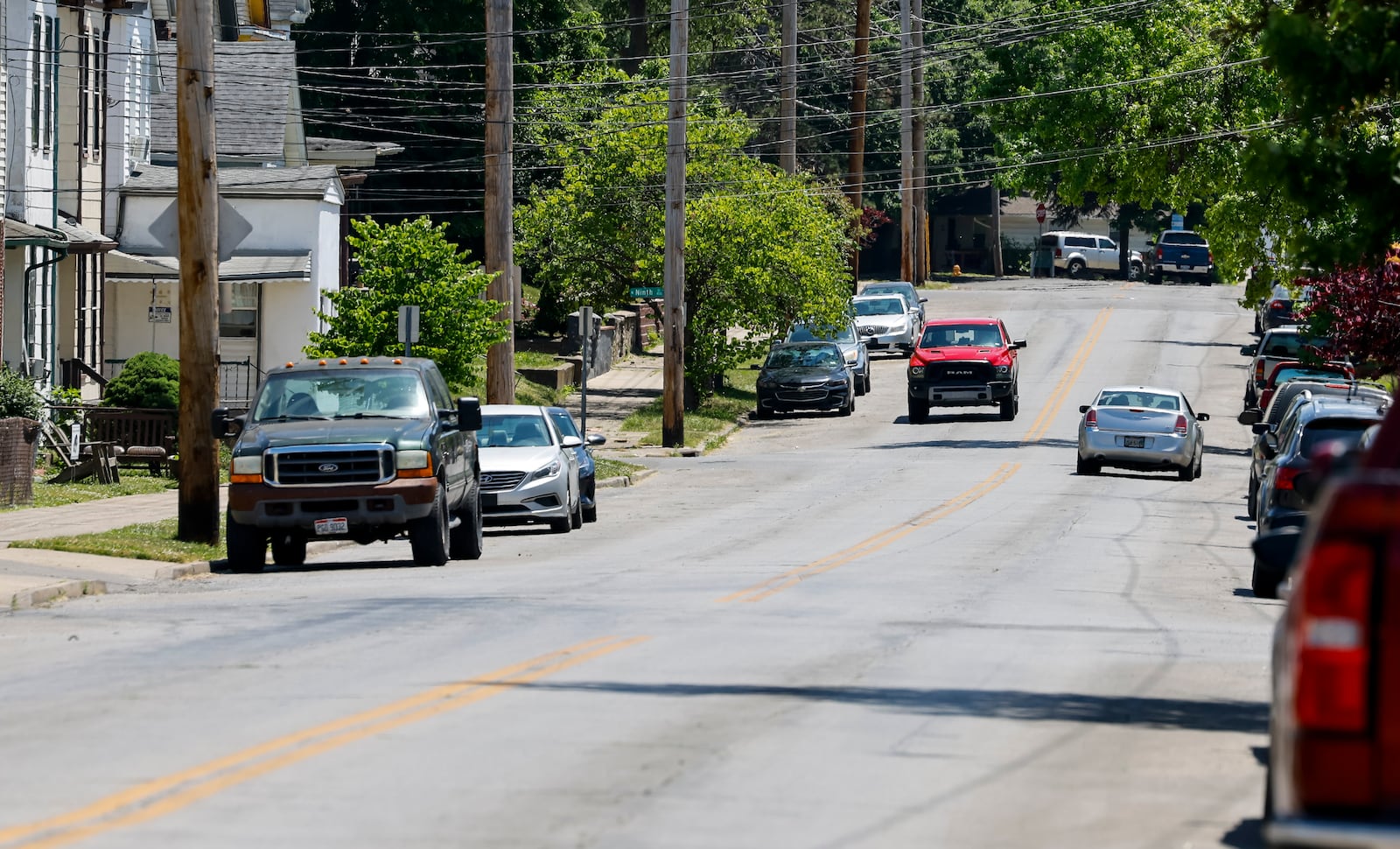 Heaton Avenue is part of the North Hamilton Crossing study area in Hamilton. North Hamilton Crossing is a planned transportation project to build a new bridge across the Great Miami River and a railroad overpass connecting northwest Hamilton to US127, State Route 4, and State Route 129. NICK GRAHAM/STAFF