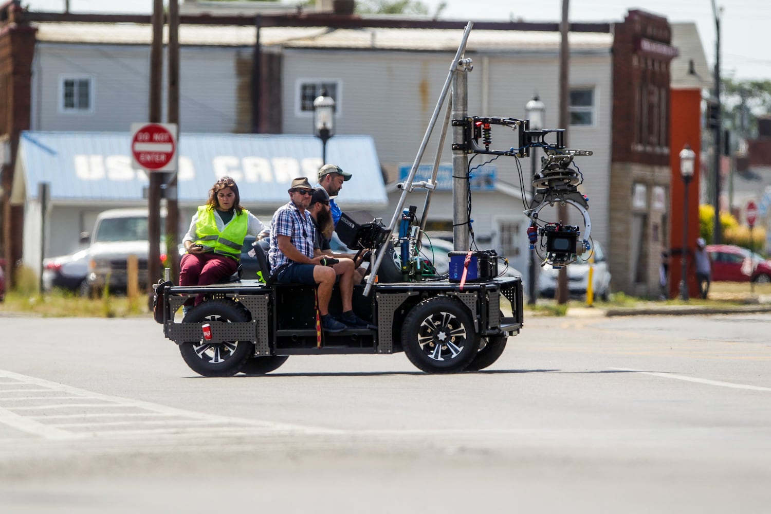 Scenes filmed in downtown Middletown for Hillbilly Elegy movie