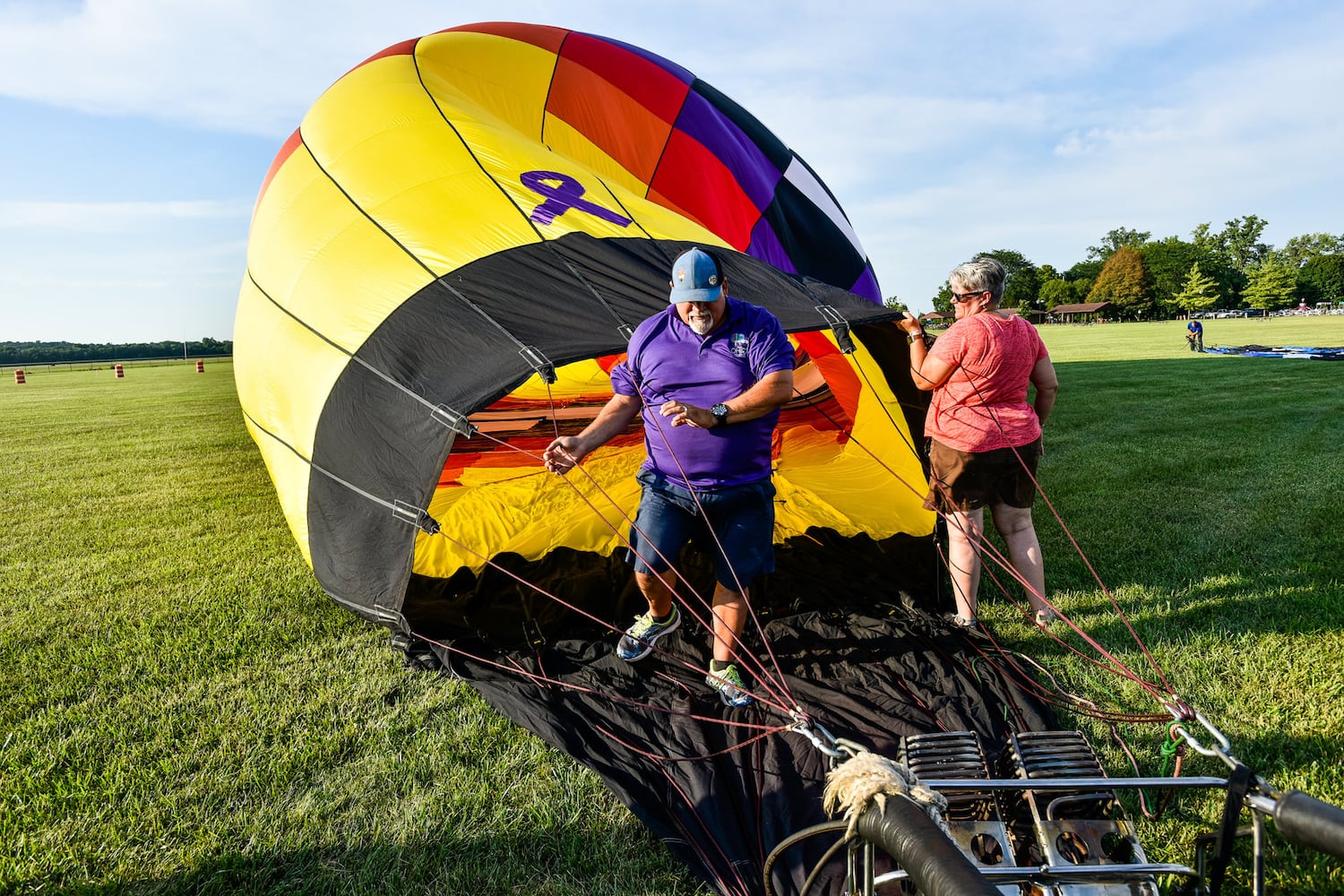 Balloons take to the air for Ohio Challenge hot air balloon festival