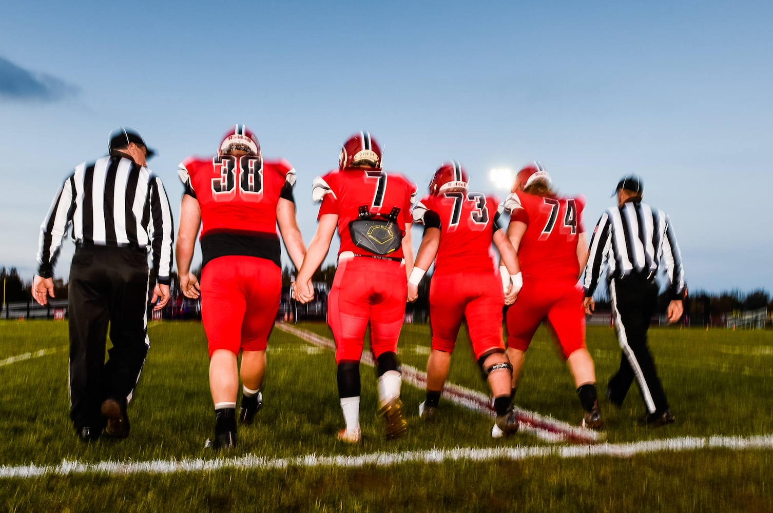 Madison vs Portsmouth playoff football