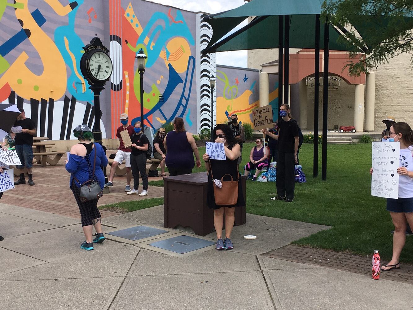 Middletown protest