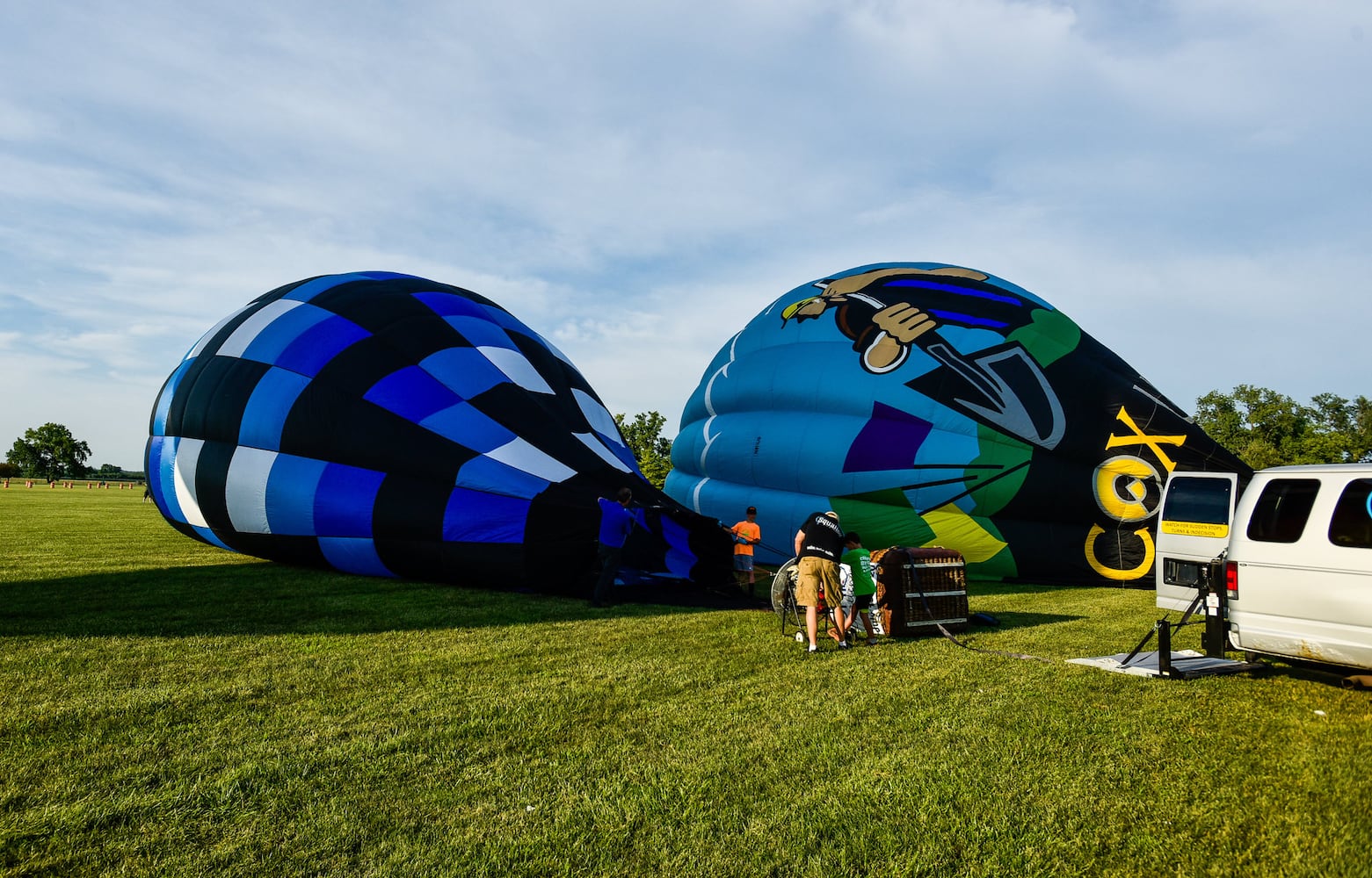 Balloons take to the air for Ohio Challenge hot air balloon festival