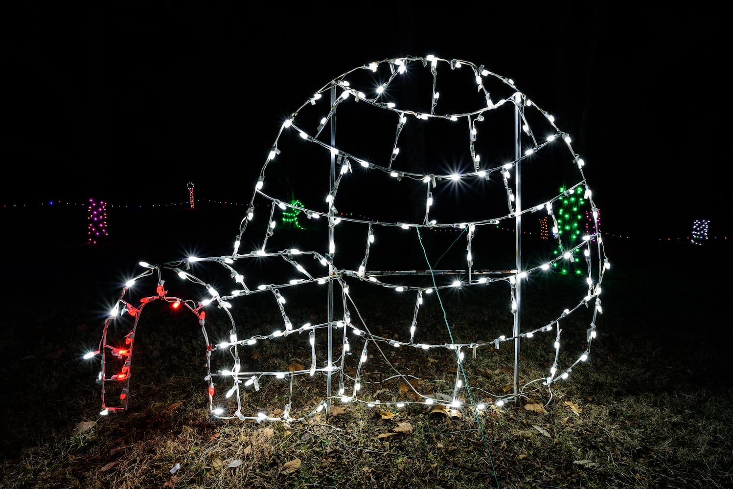 PHOTOS: Fort Saint Clair Whispering Christmas light display in Eaton