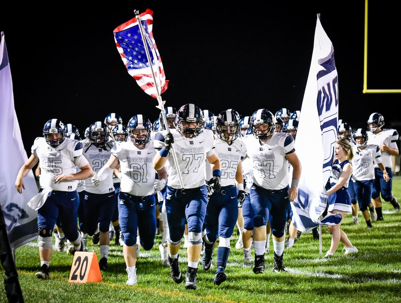 Edgewood vs Harrison Football