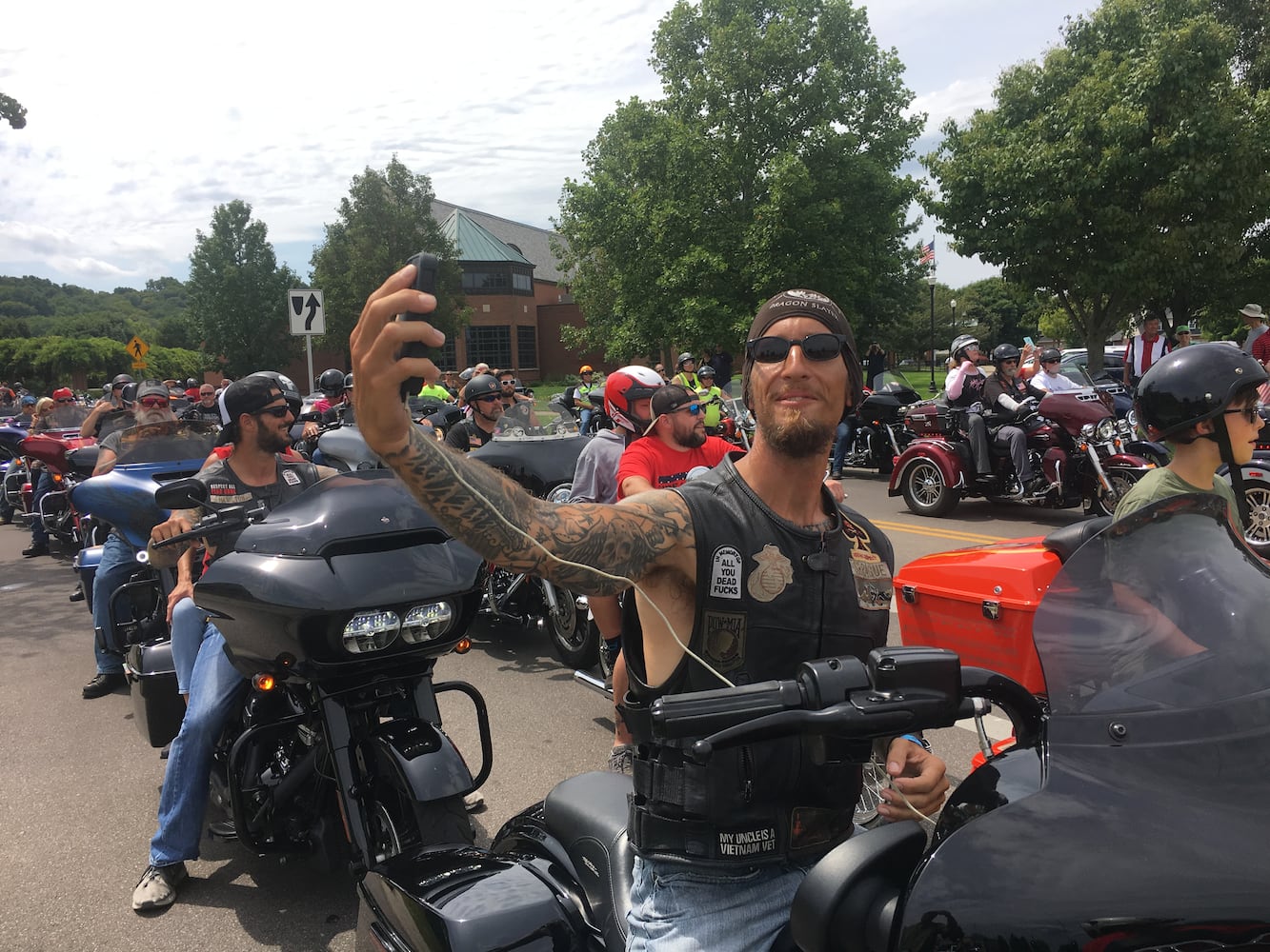 Rides for Heroes 2019 in Fairfield and Hamilton