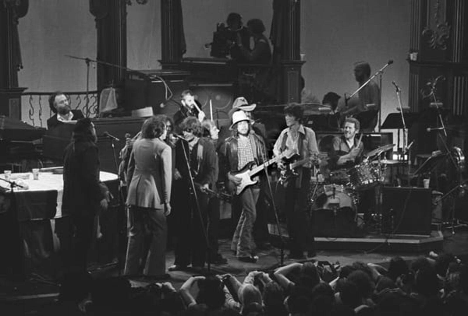 The Band’s last concert as a group, “The Last Waltz,” was filmed by Martin Scorsese in 1976. DAVID GANS/WILIMEDIA COMMONS