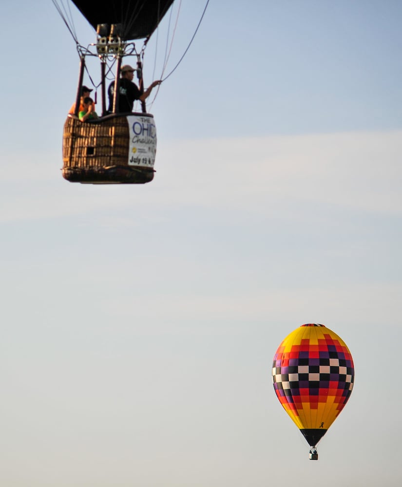 Balloons take to the air for Ohio Challenge hot air balloon festival