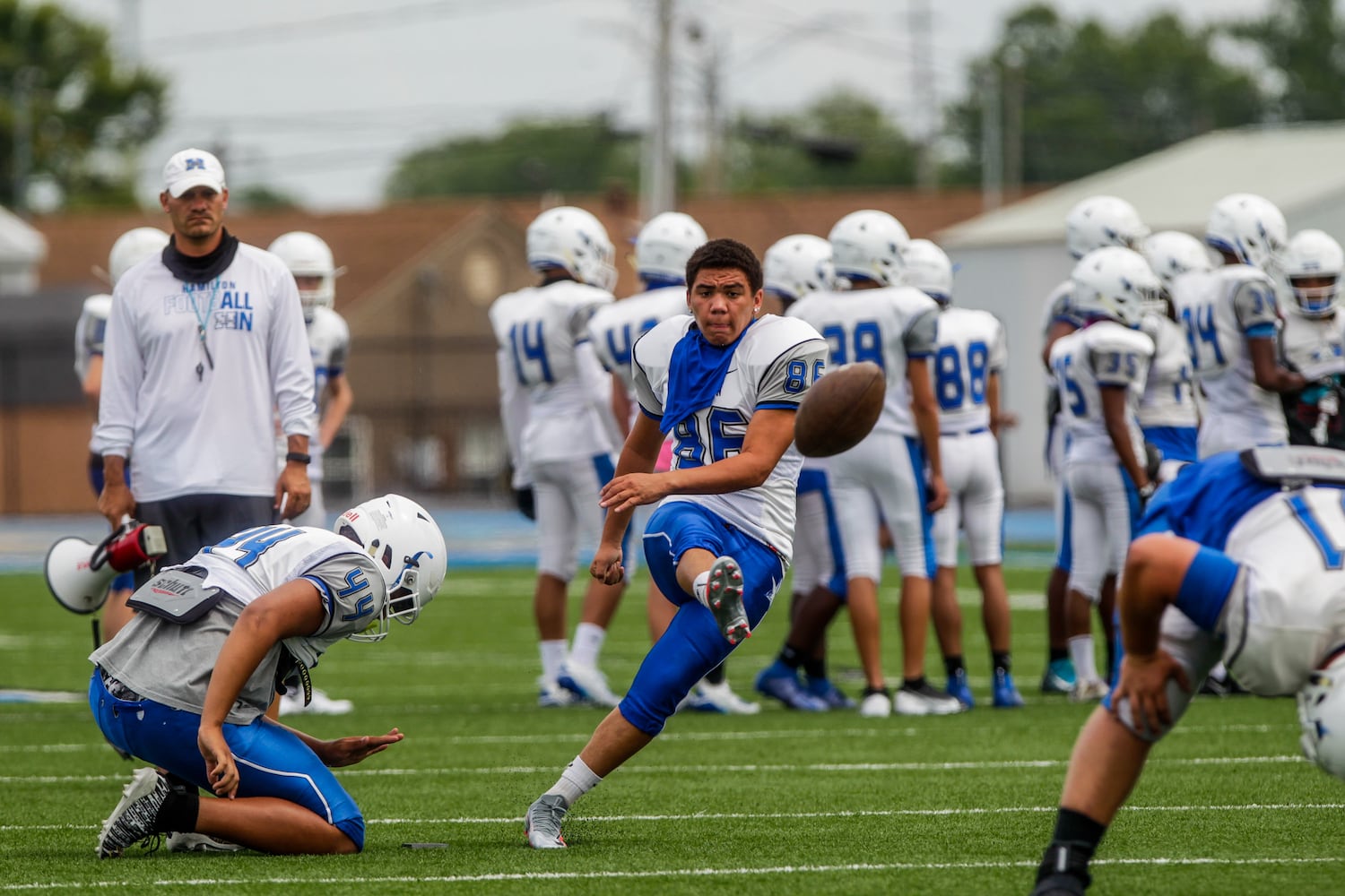 081220 Hamilton football practice