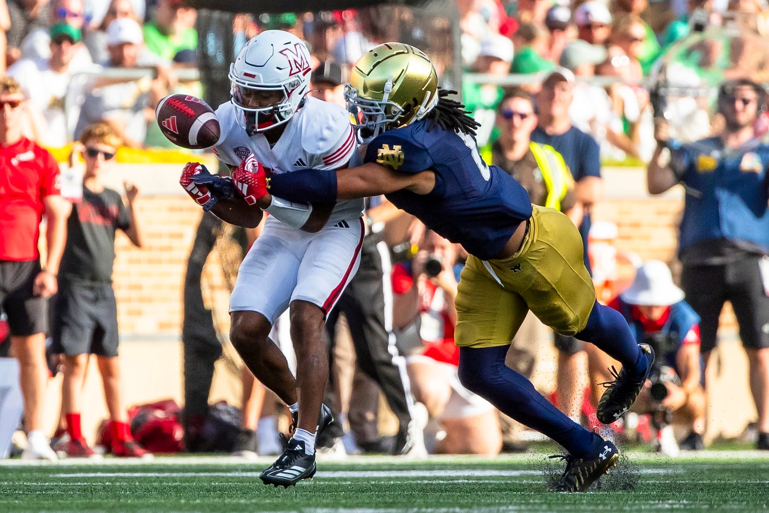 Miami Ohio Notre Dame football