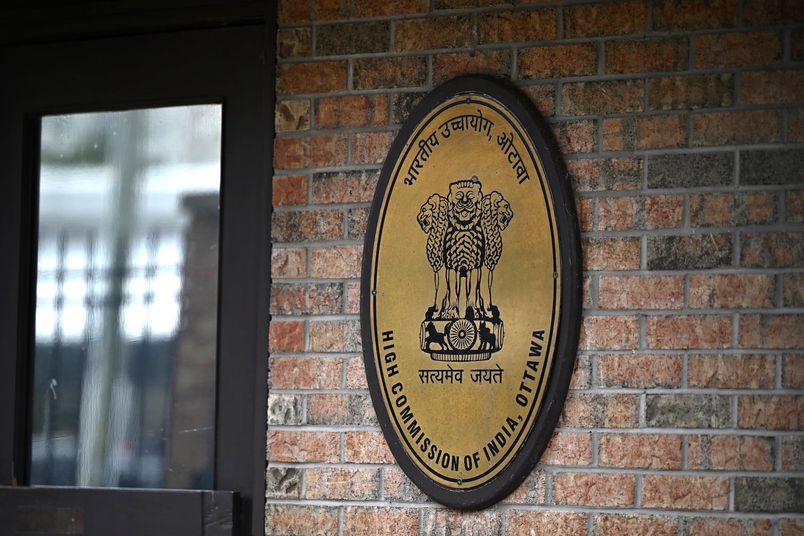 The High Commission of India in Canada is seen in Ottawa, Ontario, Monday, Oct. 14, 2024. (Justin Tang/The Canadian Press via AP)