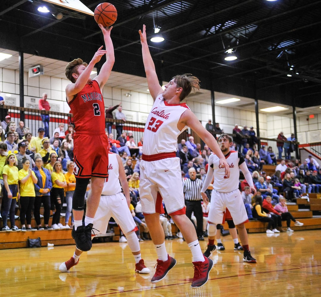 Carlisle vs Madison basketball