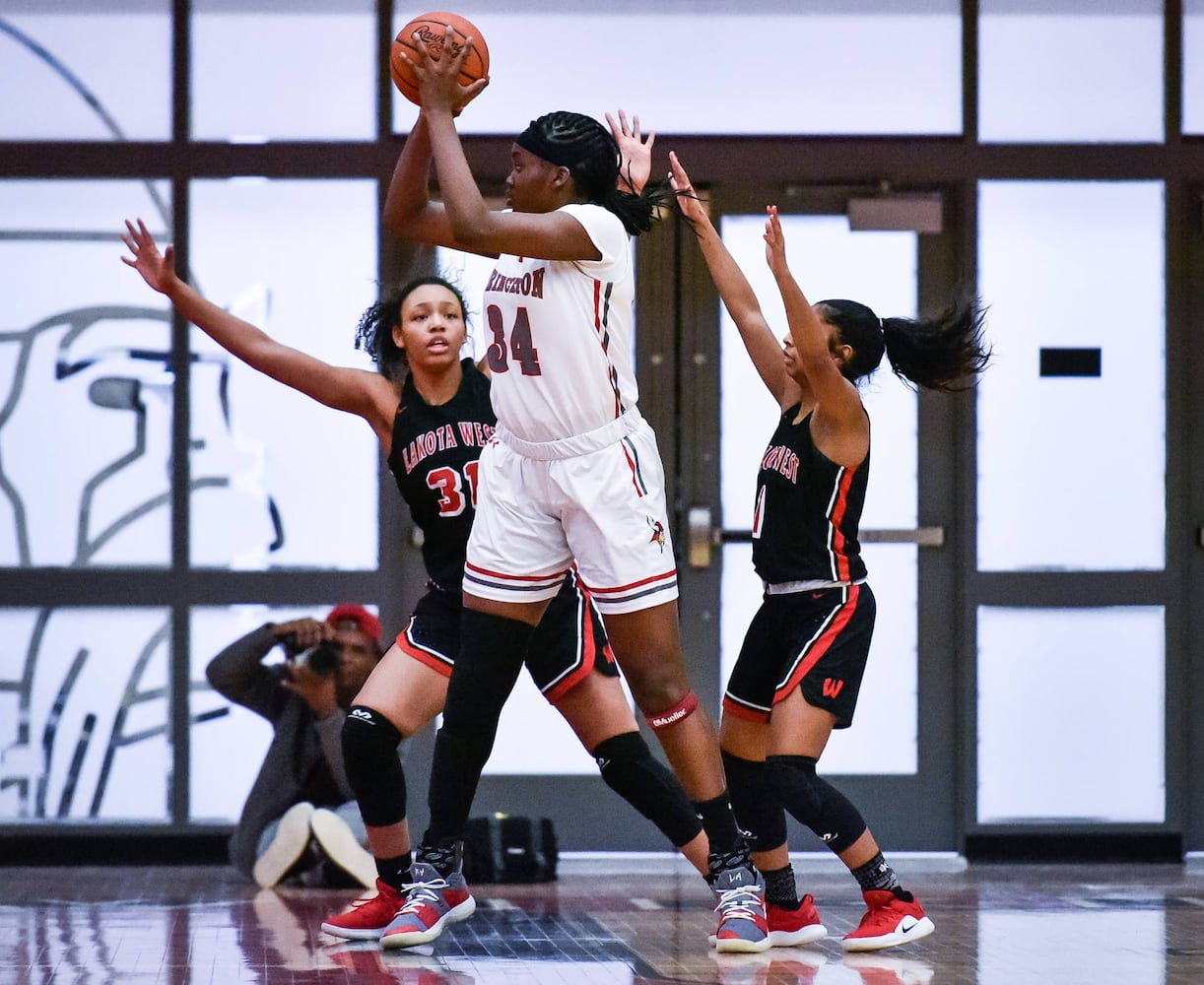 Lakota West girls basketball beats Princeton to give coach Fishman 400th win