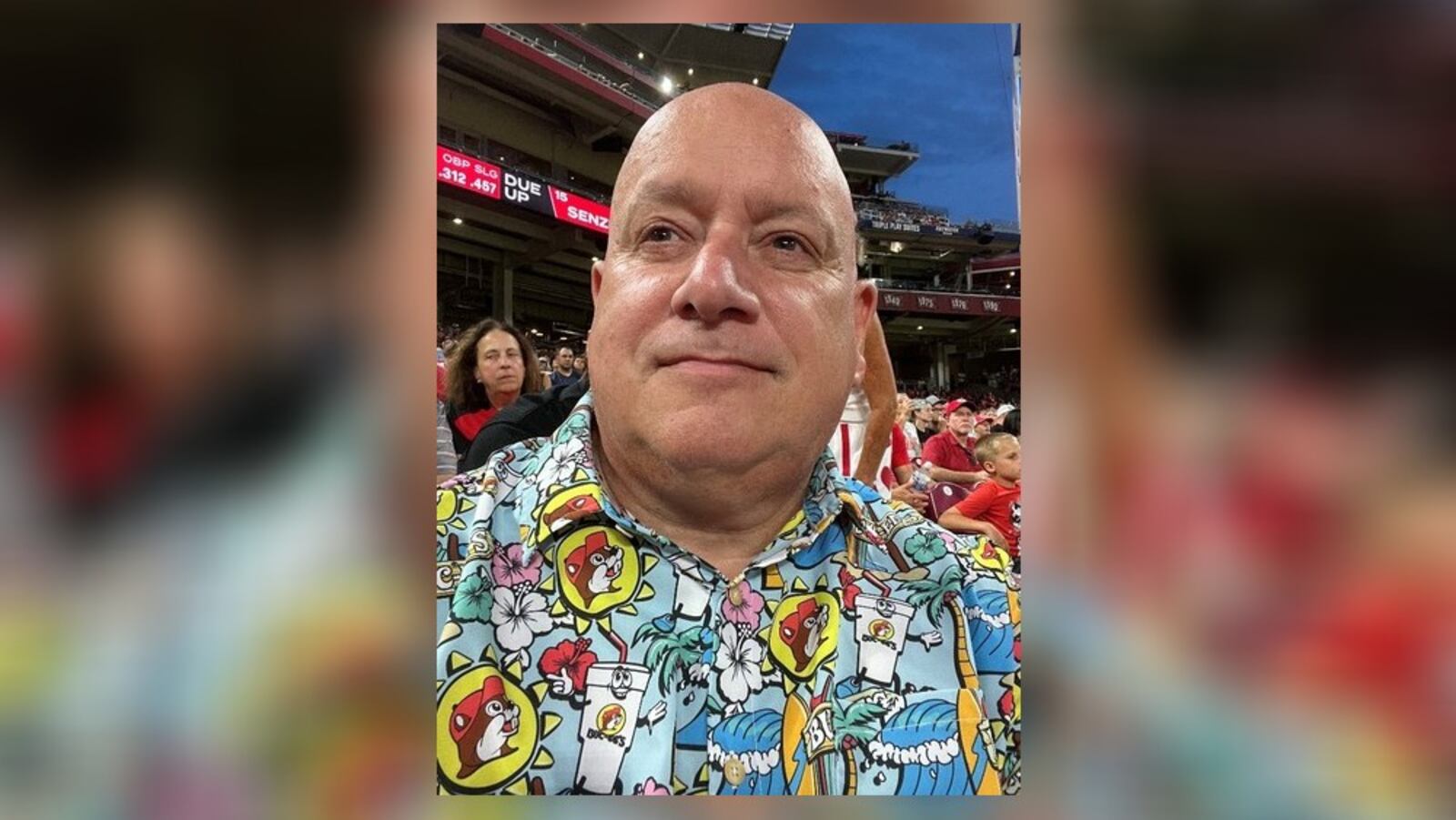 Don Helbig, of Fairfield, sport a Buc-ees  Hawaiian shirt. CONTRIBUTED