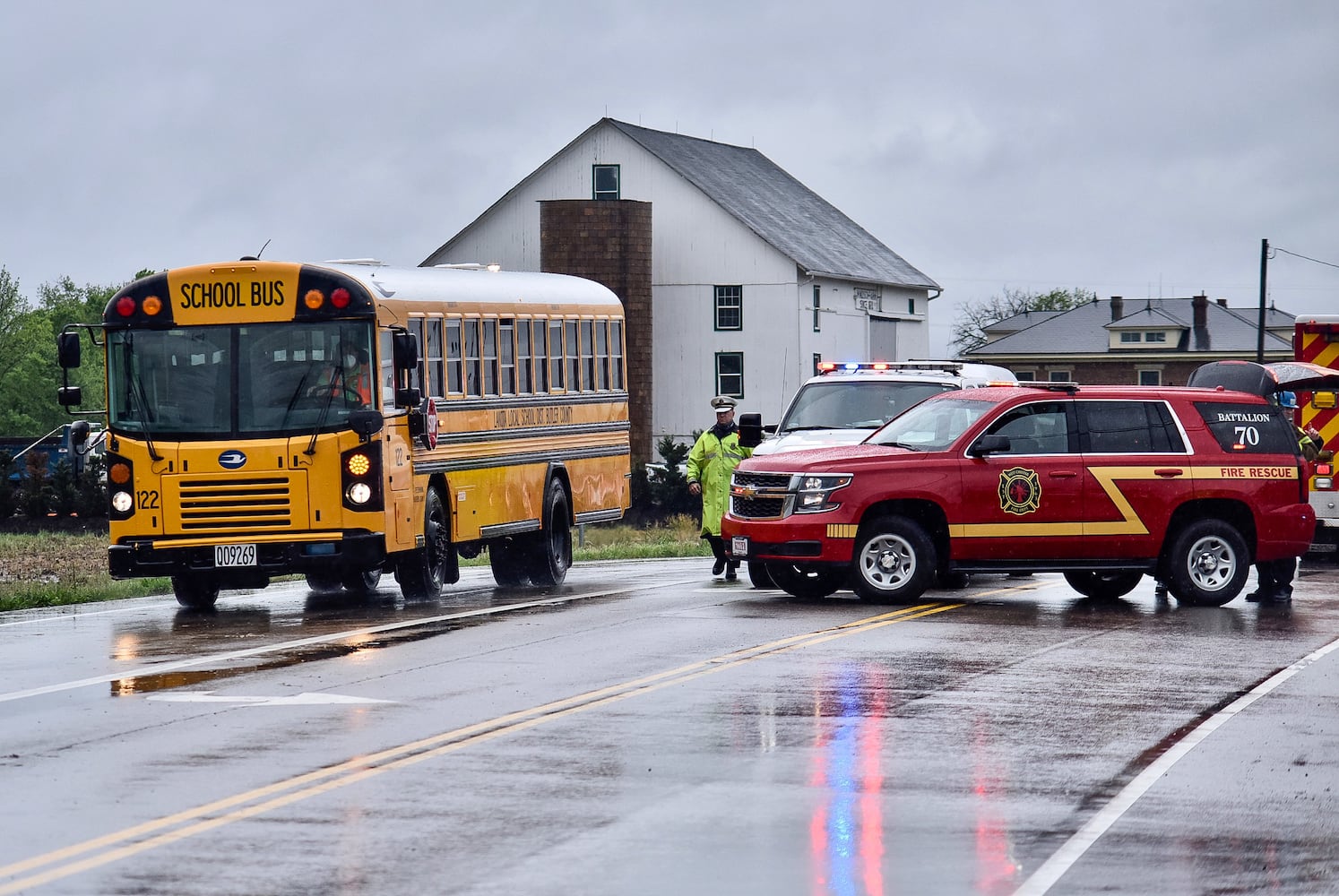 West Chester businesses evacuated due to high water