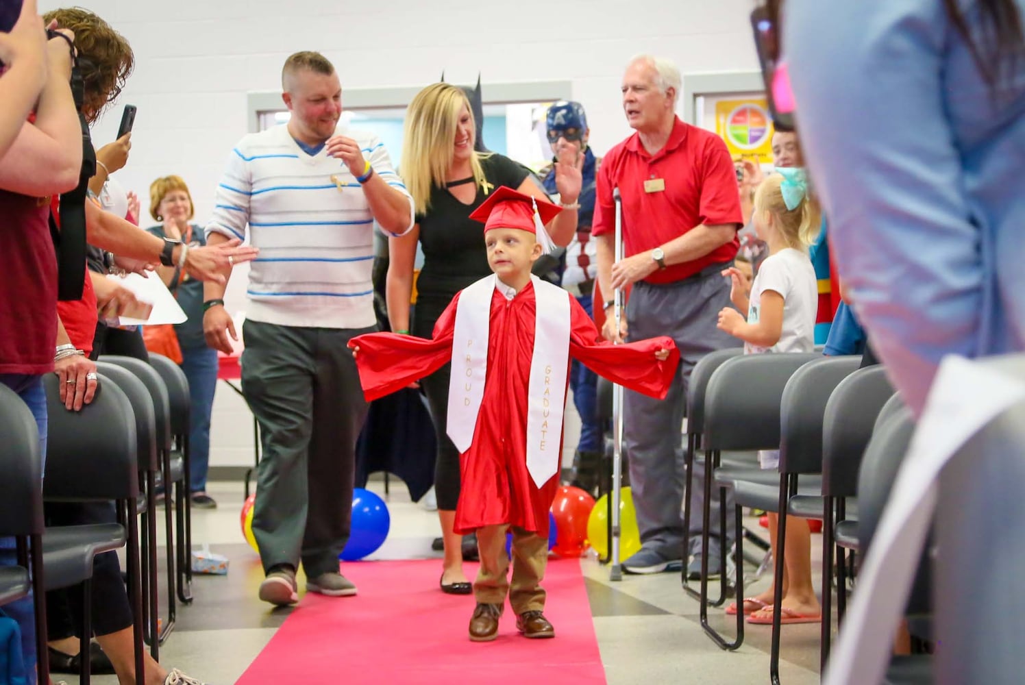 PHOTOS Fairfield student Walter Herbert has special graduation