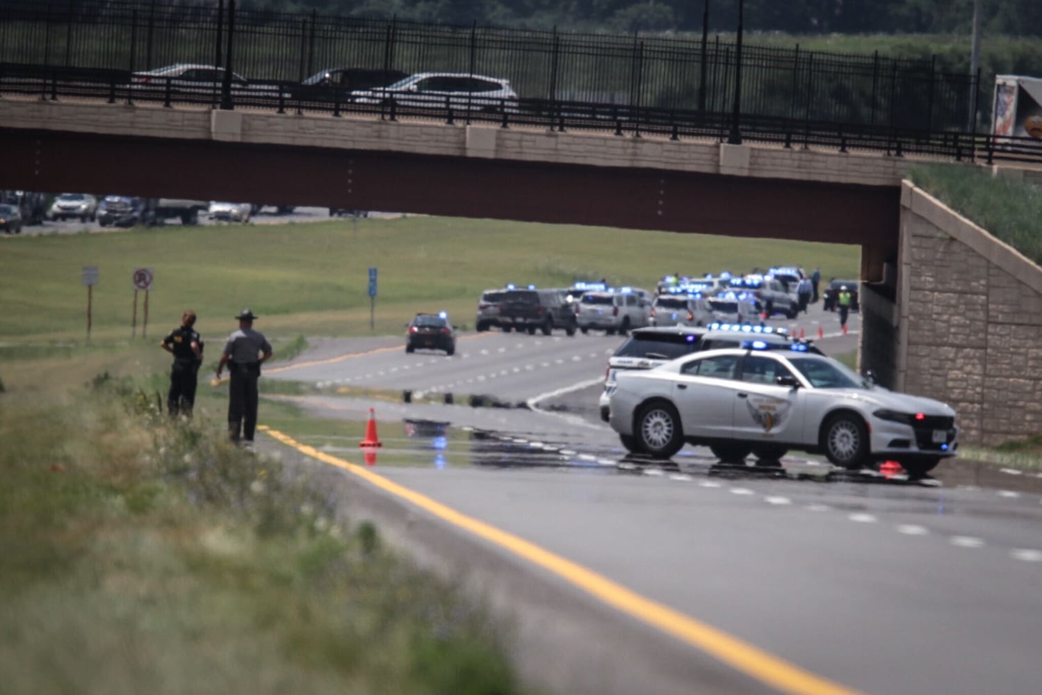 Coroner's office responds to shooting on I-75 near Austin Landing