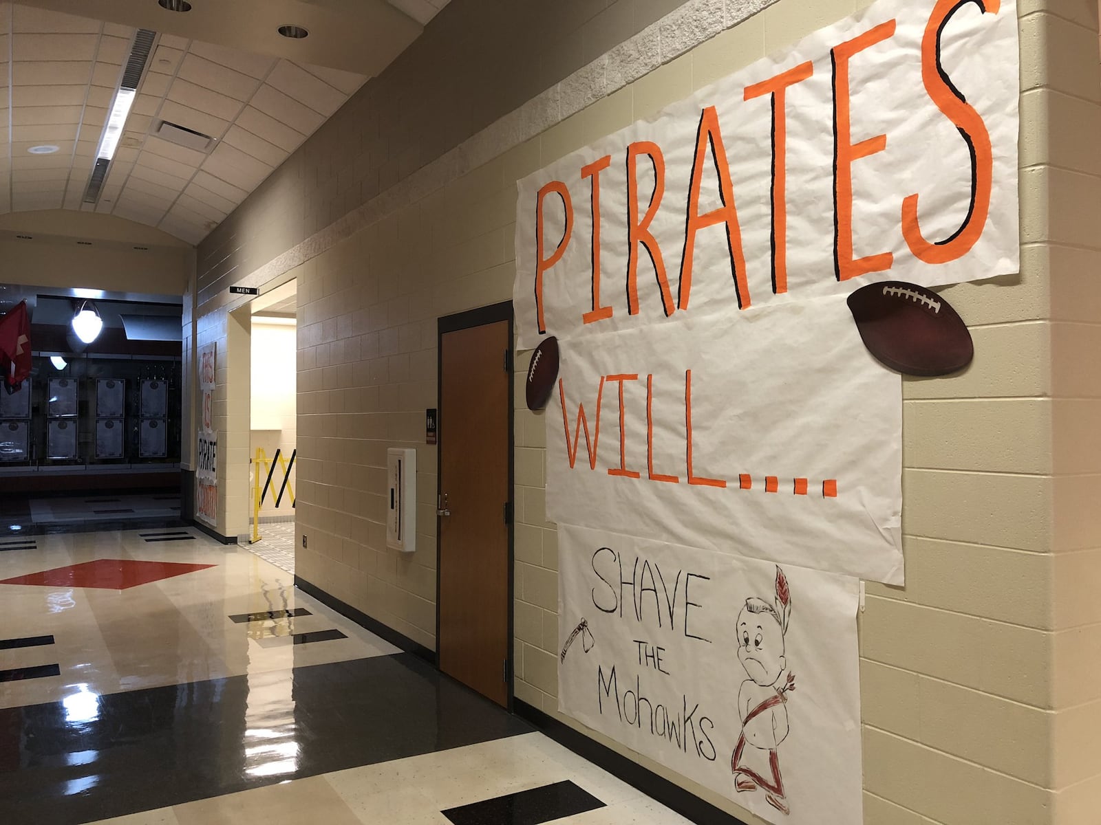 School spirit is running high at Wheelersburg High School as the Pirates prepare to face Madison for the Division V, Region 20 championship Saturday night at Hilliard Darby. RICK CASSANO/STAFF