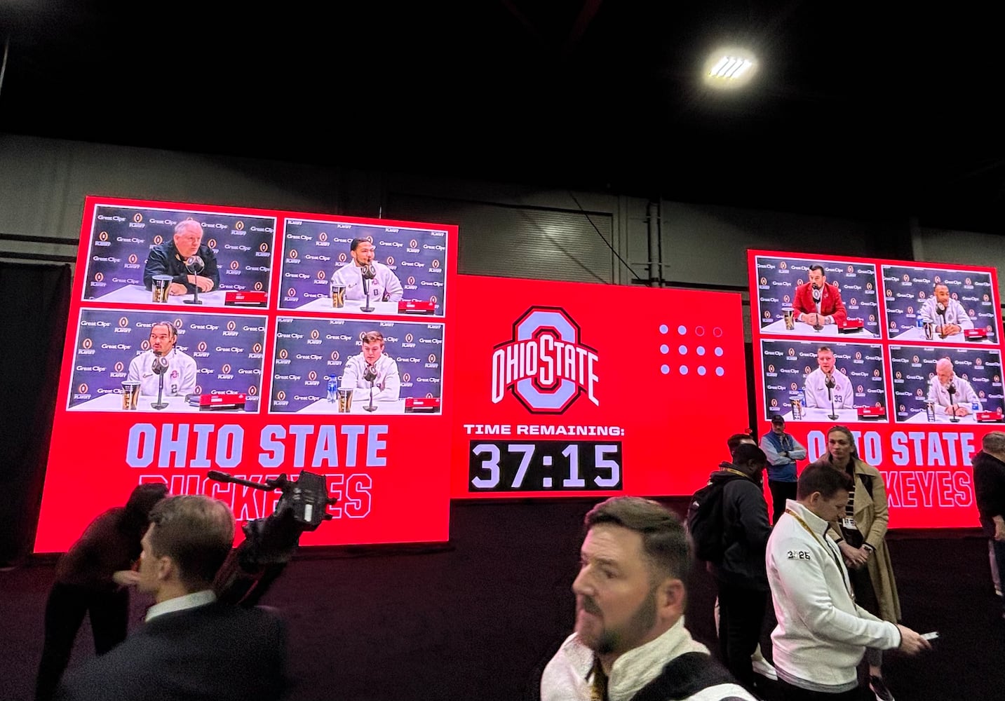 Ohio State football CFP media day