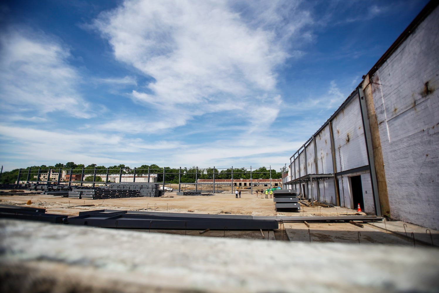 Tour of Spooky Nook Sports Champion Mill construction