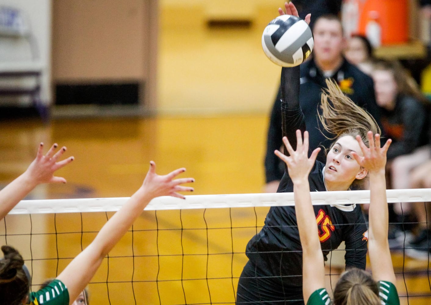 Fenwick vs McNicholas regional volleyball semifinal