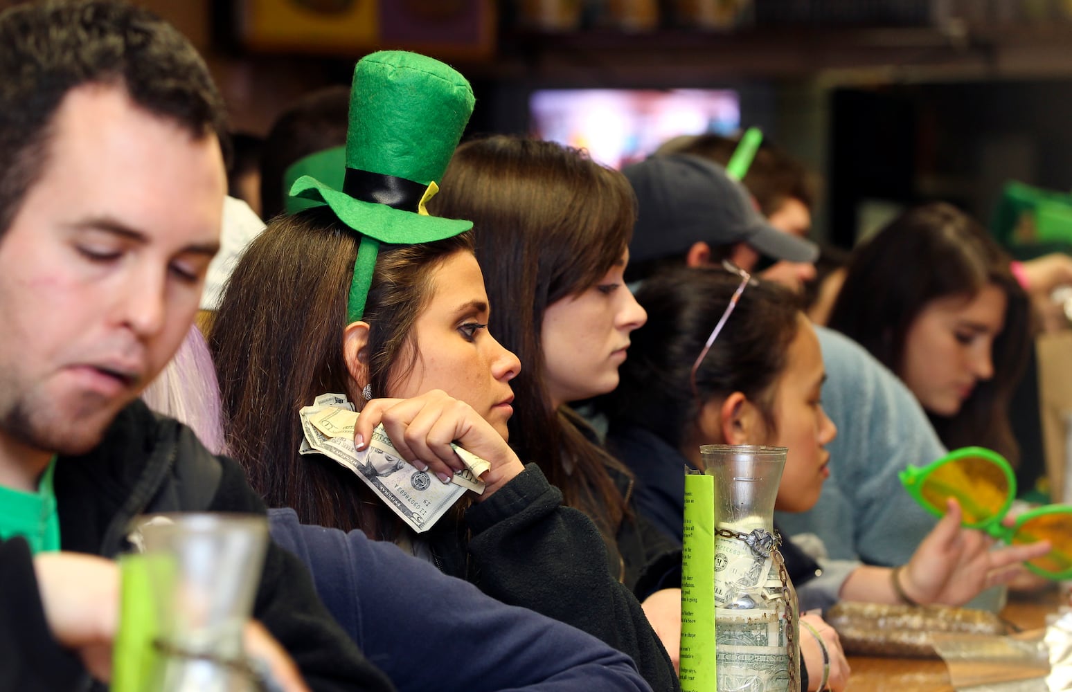 Green Beer Day in Oxford through the years