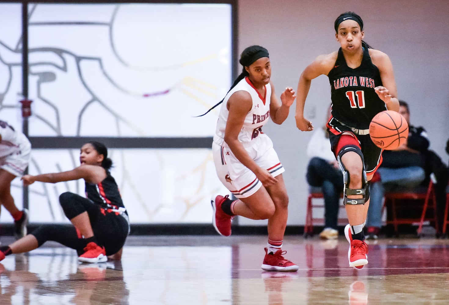 Lakota West girls basketball beats Princeton to give coach Fishman 400th win