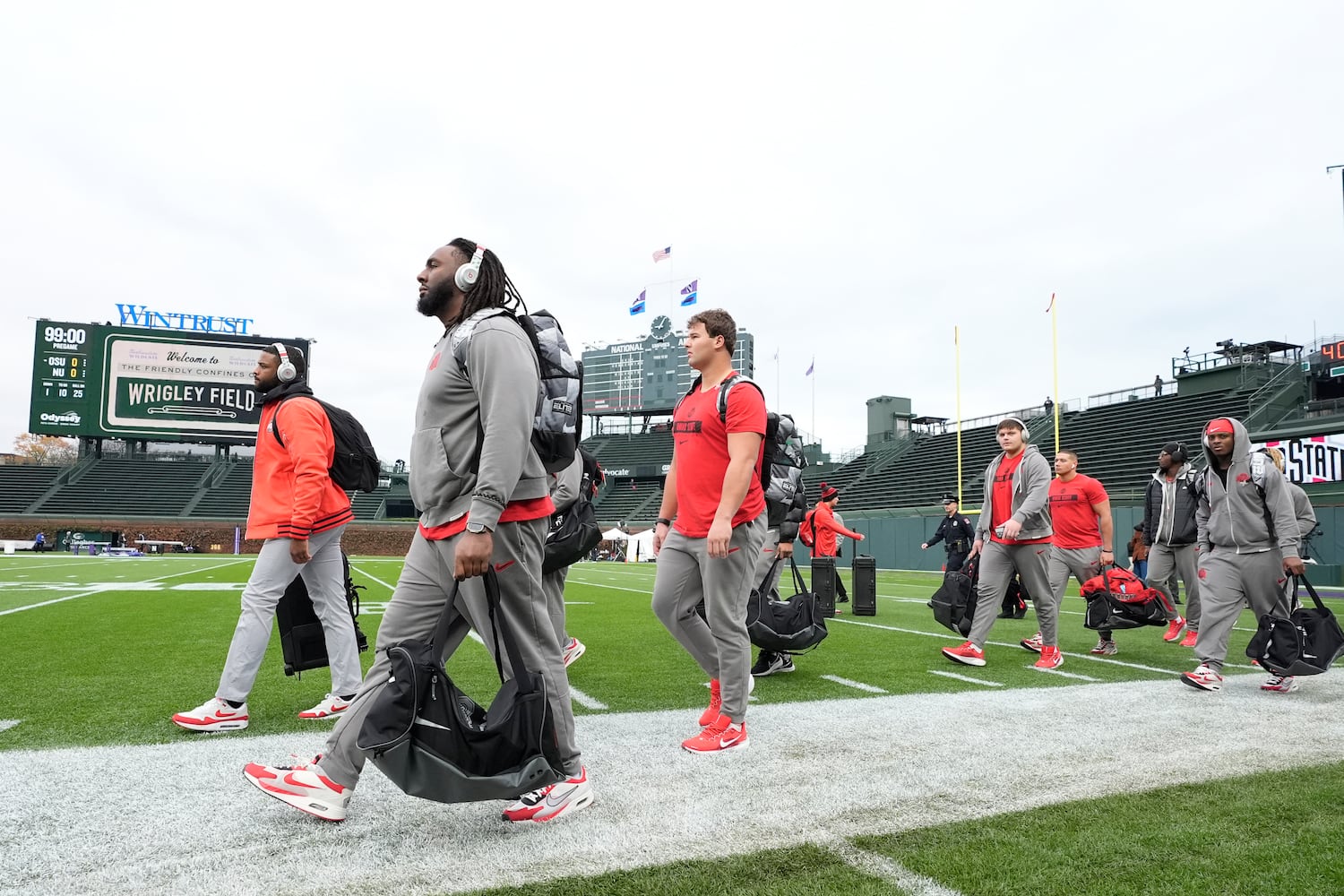 Ohio St Northwestern Football