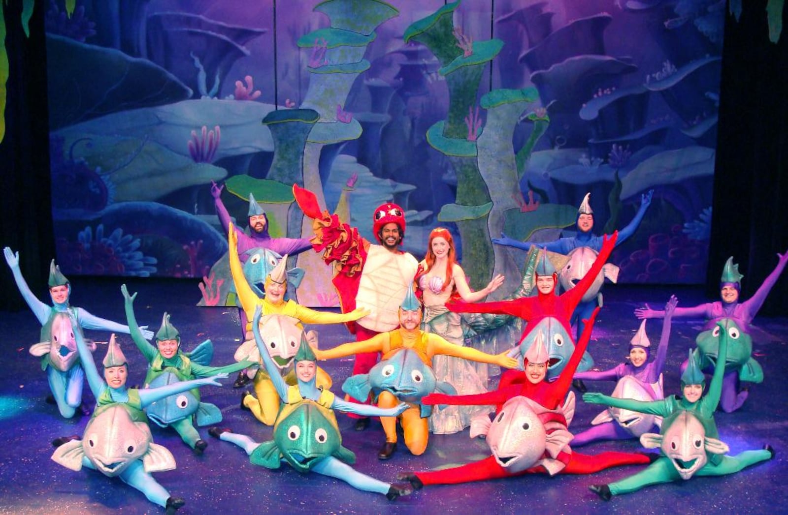 La Comedia Dinner Theatre presented "Disney's The Little Mermaid" June 17-Aug. 15, 2021. PHOTO BY JUSTIN WALTON