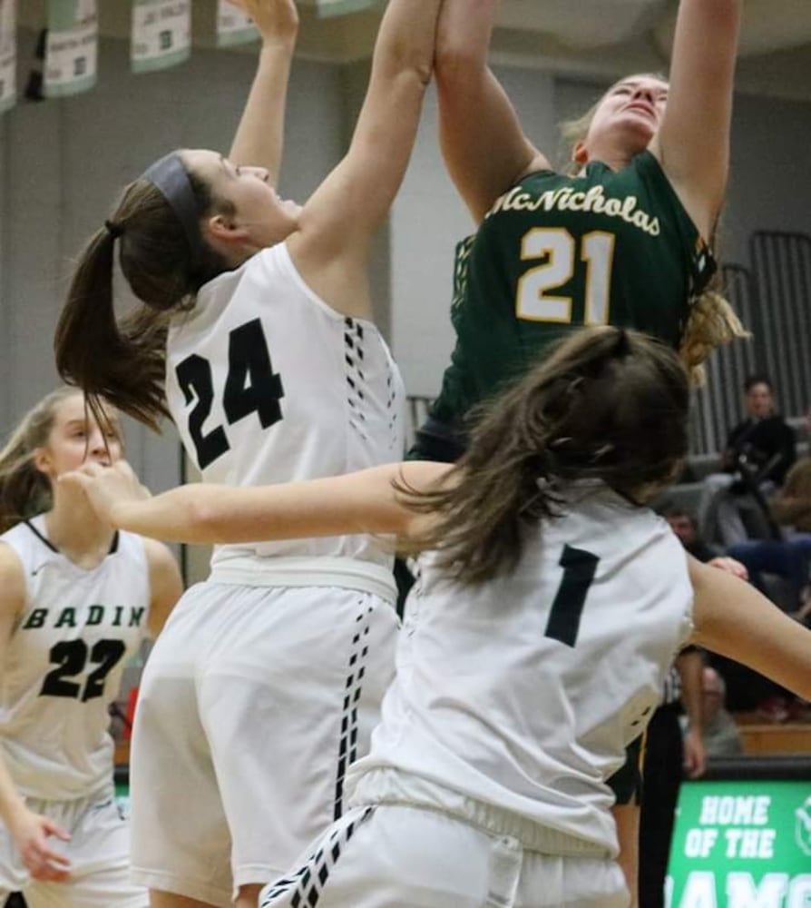 Badin Vs. McNicholas Girls Basketball