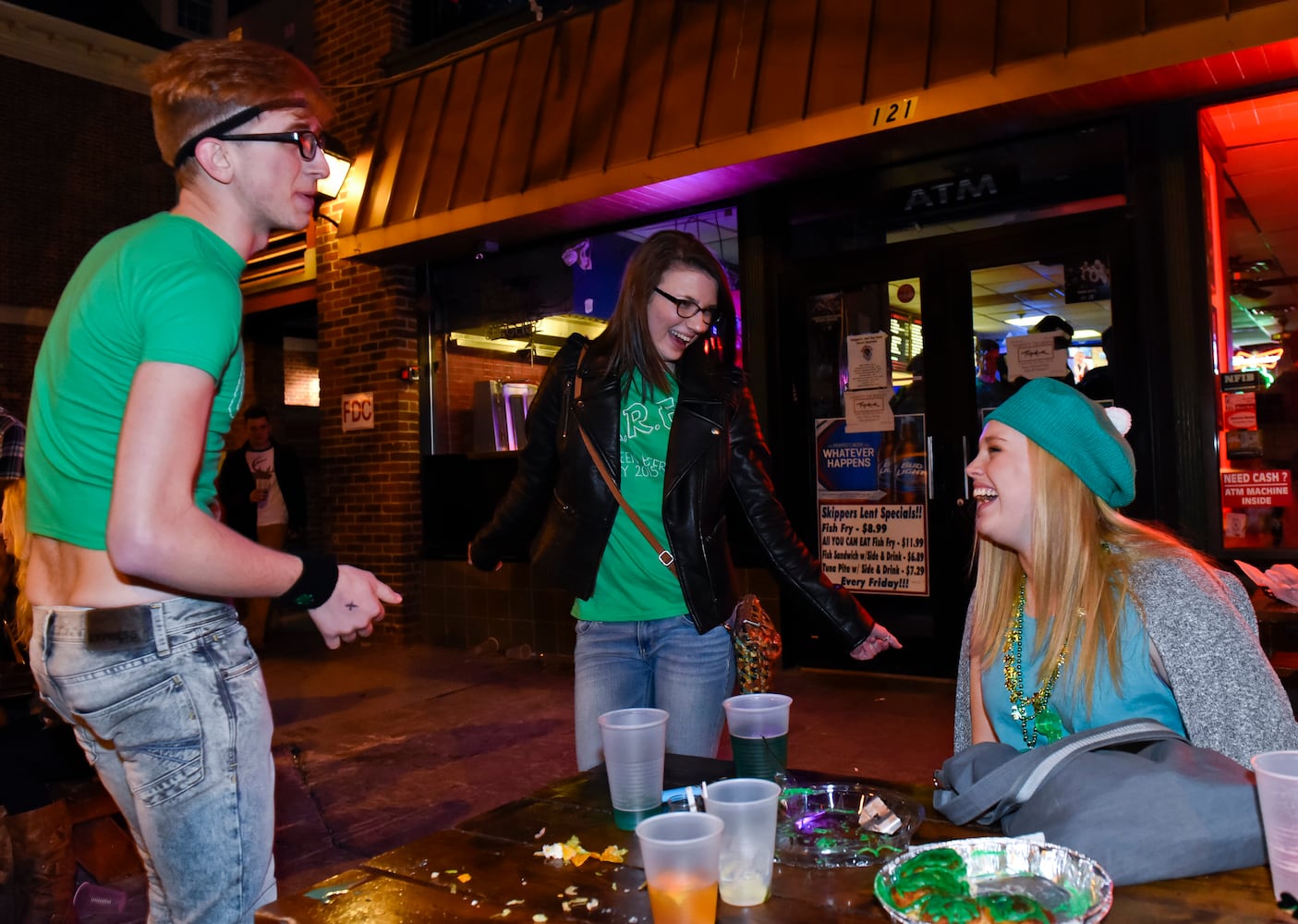 Green Beer Day in Oxford through the years