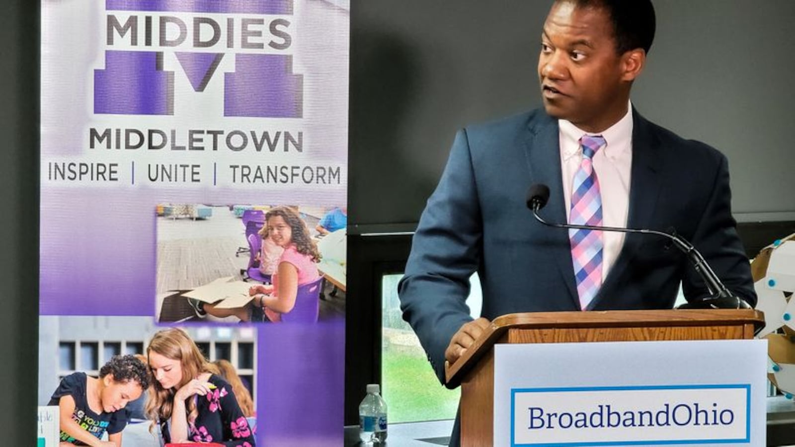 Middletown Schools Superintendent Marlon Styles Jr., who has led the district since 2017, is one of three finalists to fill the superintendent's job at Cincinnati Public Schools, which is the third largest district in Ohio. The 41-year-old Styles has installed sweeping education reforms in Middletown's schools, including working to close the "digital divide" for many students in the city schools. (File Photo\Journal-News)