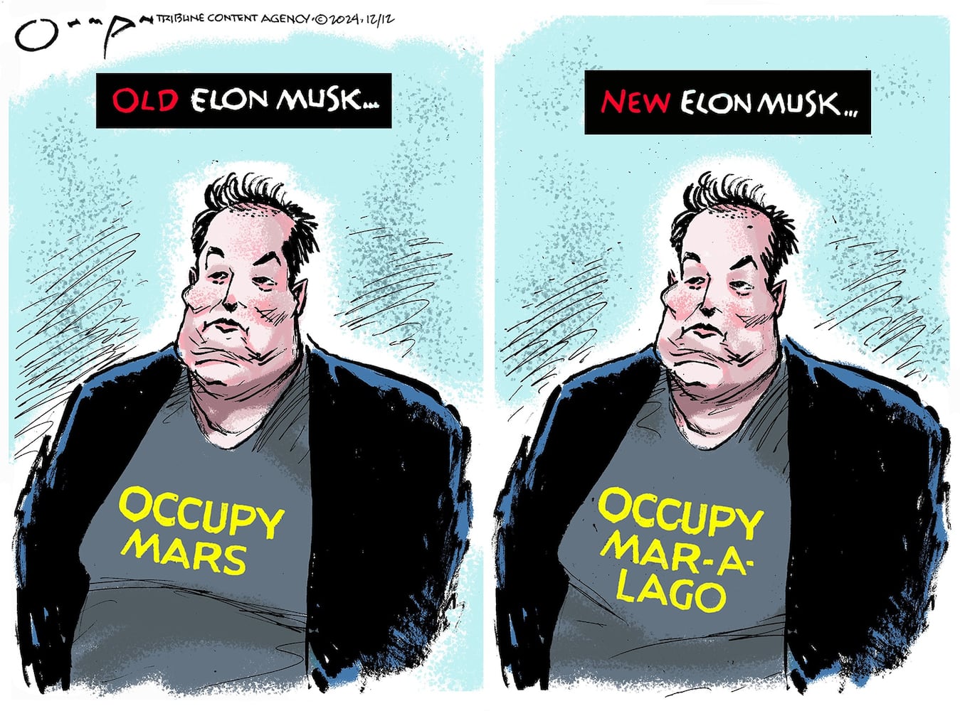 CARTOONS: Jack Ohman, Dec. 14, 2024