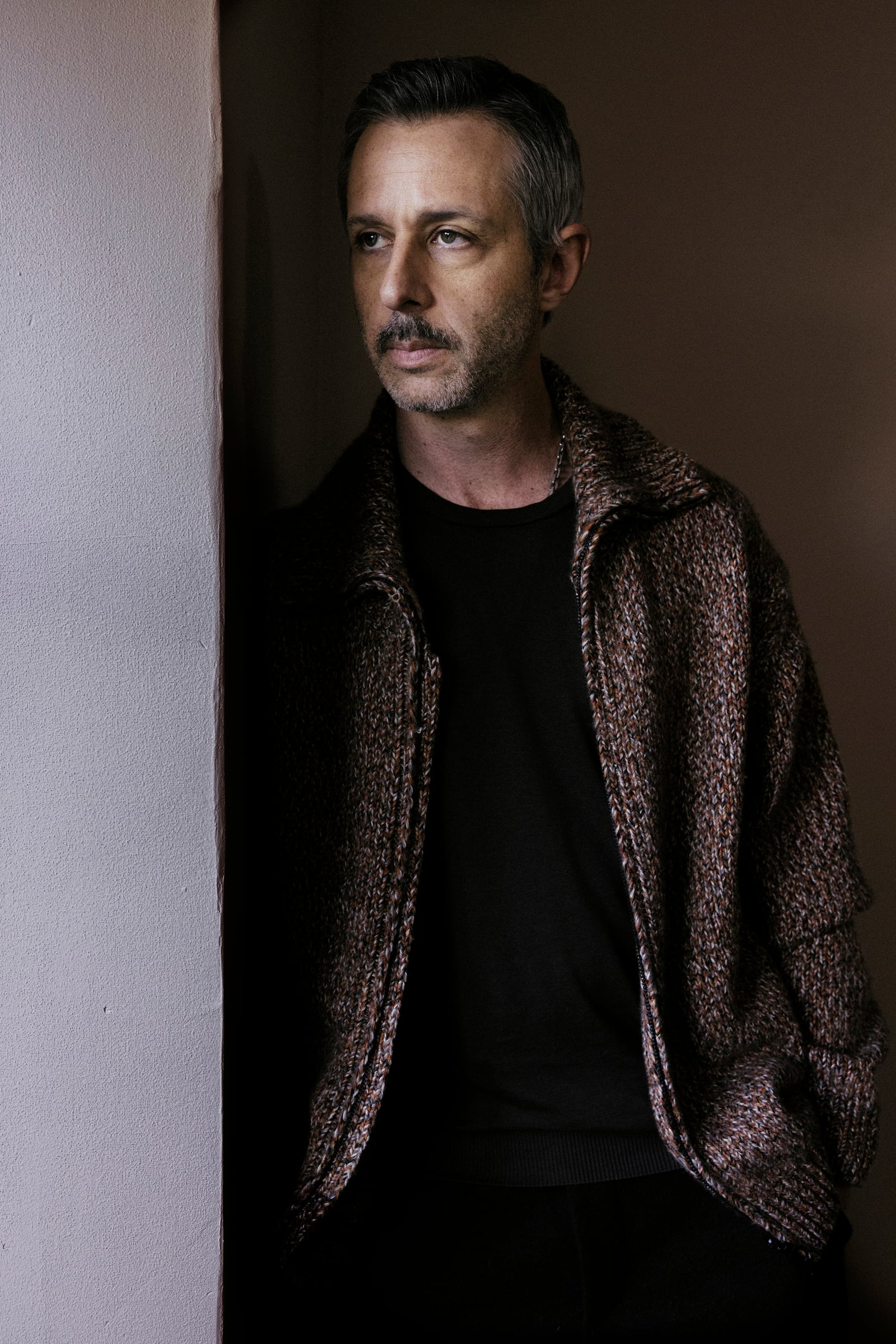 Jeremy Strong poses for a portrait to promote the film "The Apprentice" on Tuesday, Oct. 8, 2024, in New York. (Photo by Victoria Will/Invision/AP)