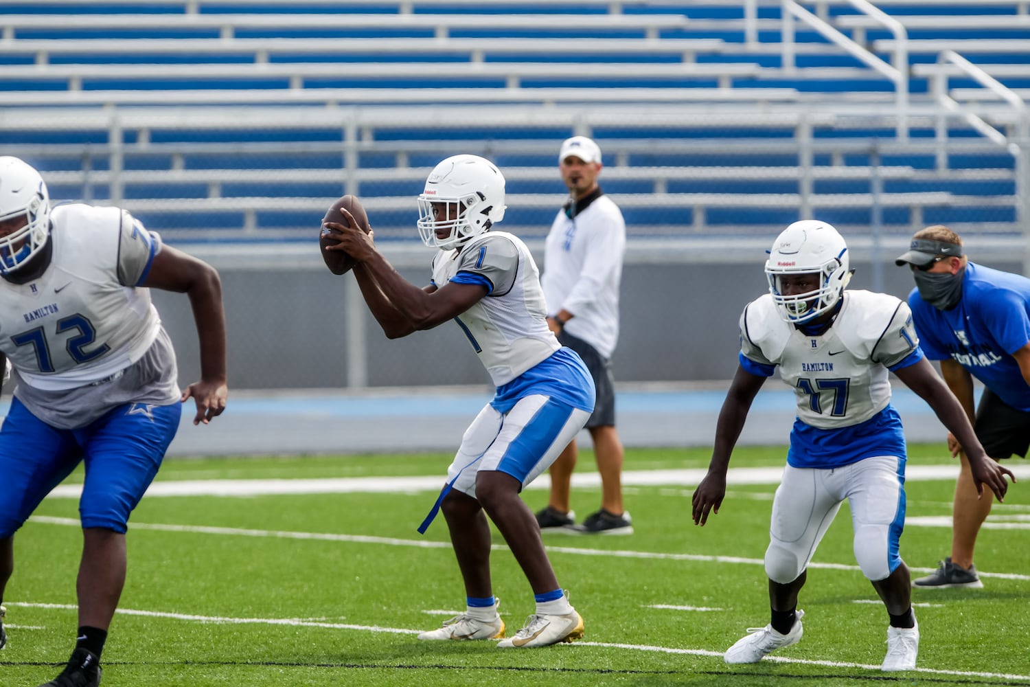 081220 Hamilton football practice