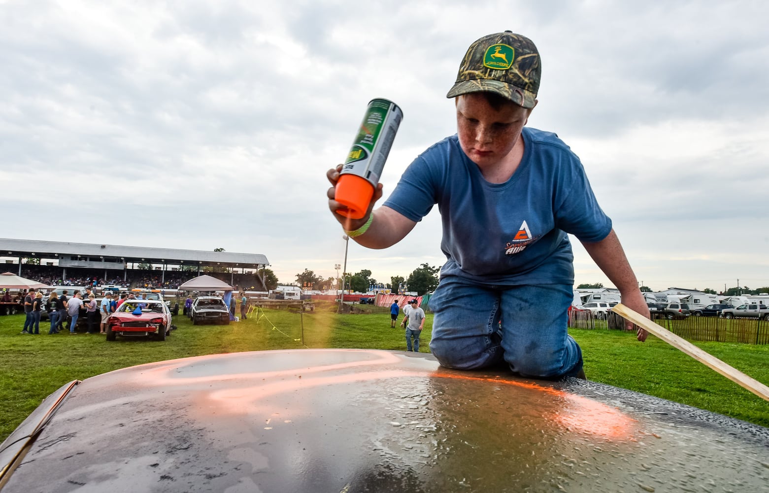 Butler County Fair continues with Demolition Derby