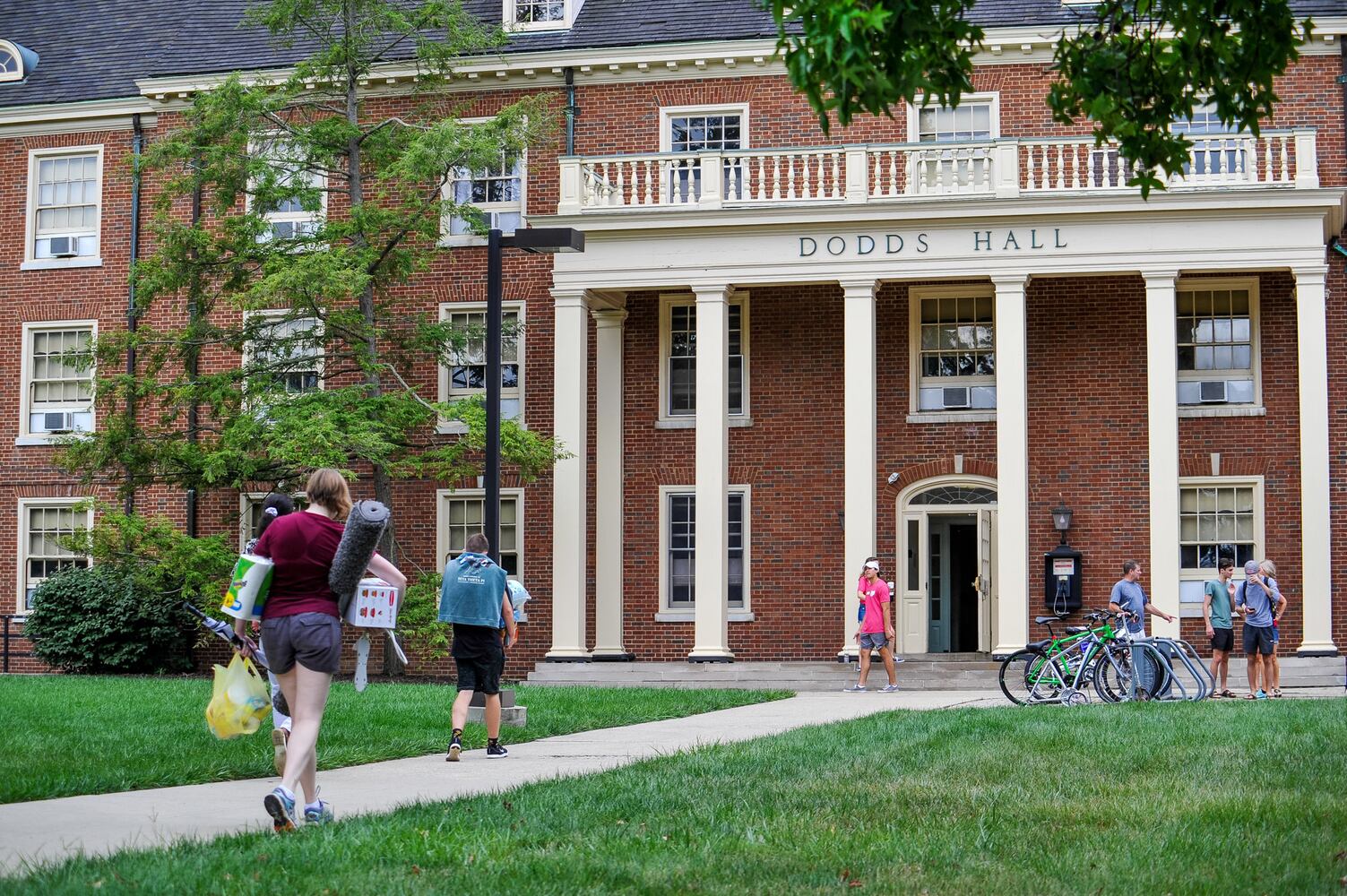 Move-In day at Miami University in Oxford