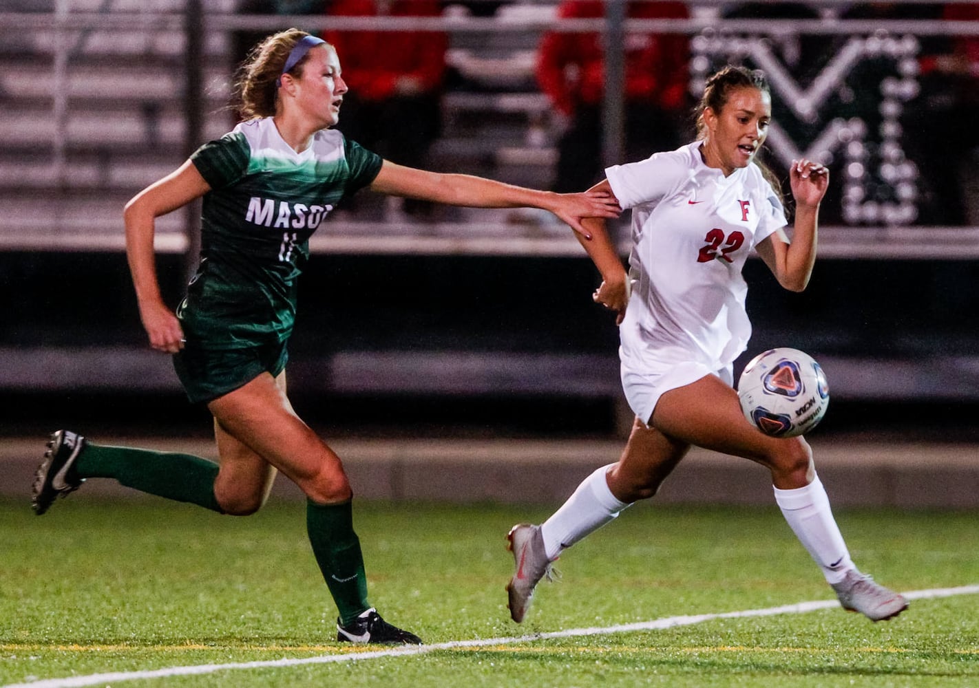 Mason vs Fairfield girls soccer