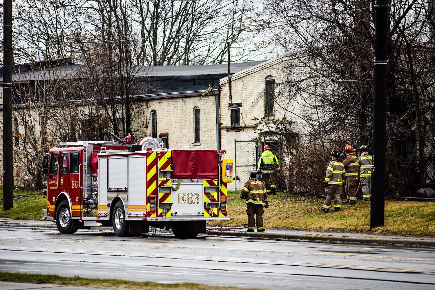 PHOTOS: Aftermath of huge New Year’s Day warehouse fire in Middletown