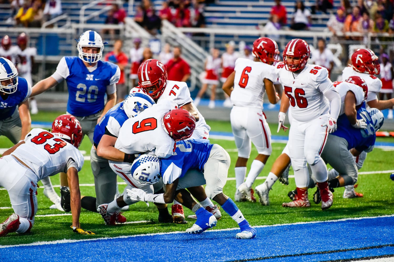 Hamilton vs Fairfield Football