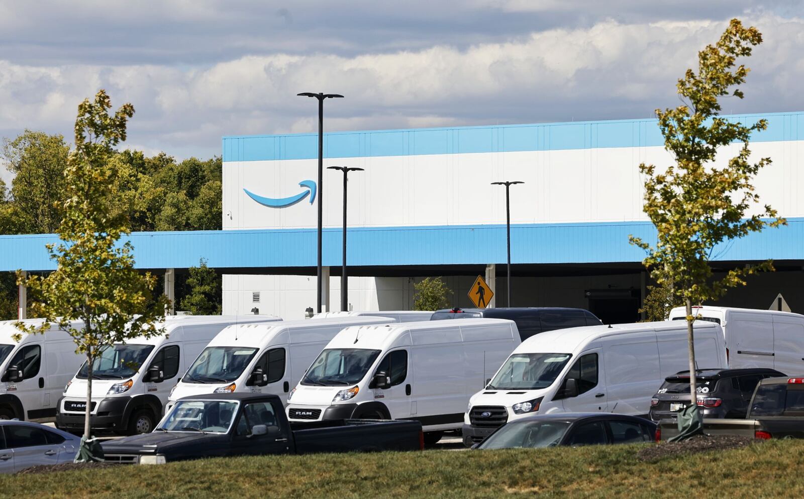 Amazon distribution center on Allen Road in West Chester Township. NICK GRAHAM/STAFF