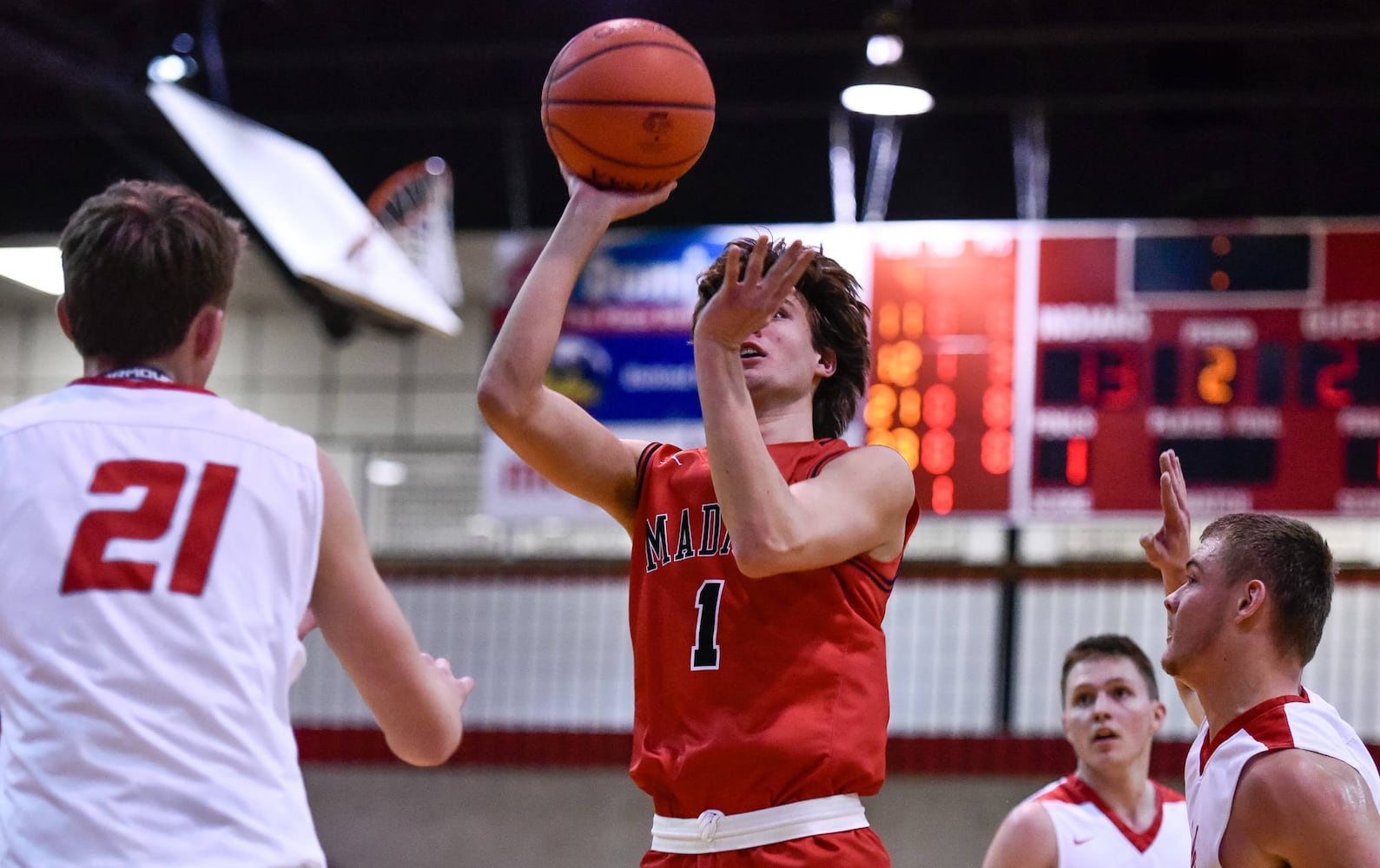 Carlisle vs Madison basketball