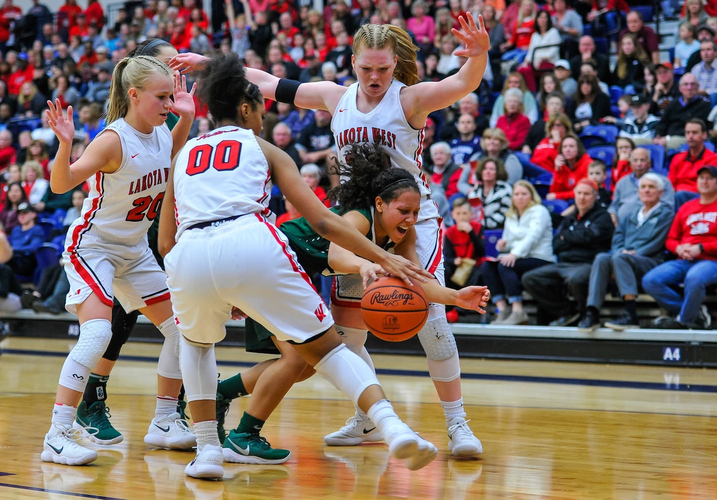 Mason vs Lakota West girls basketball