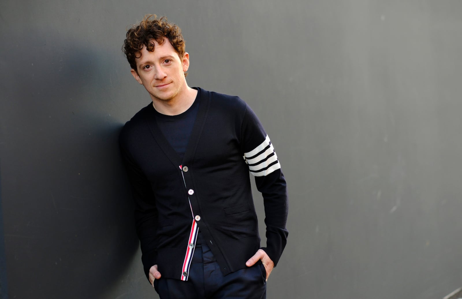 Actor Ethan Slater poses for a portrait on Friday, Nov. 8, 2024, at Universal Studios in Universal City, Calif. (AP Photo/Chris Pizzello)