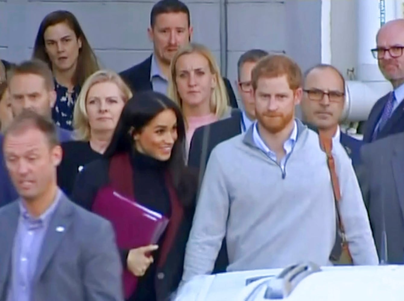 Photos: Prince Harry and Meghan Markle announce baby on the way