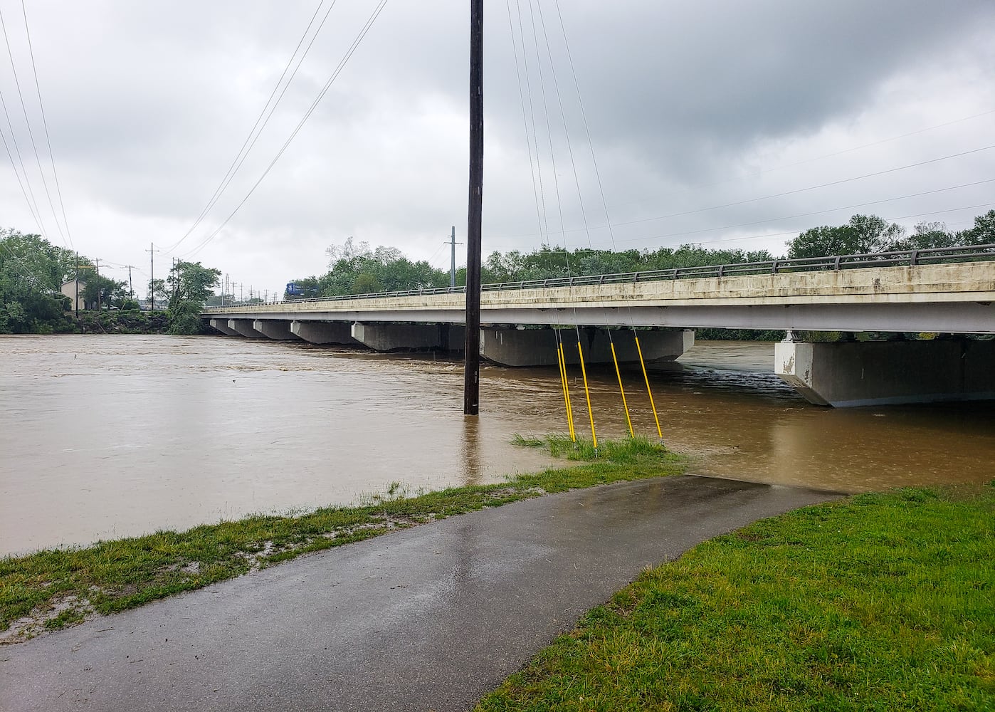 PHOTOS: Heavy rain causes flooding in Butler County